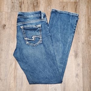 Silver Jeans Suki Slim Boot Jeans Sz 29/31